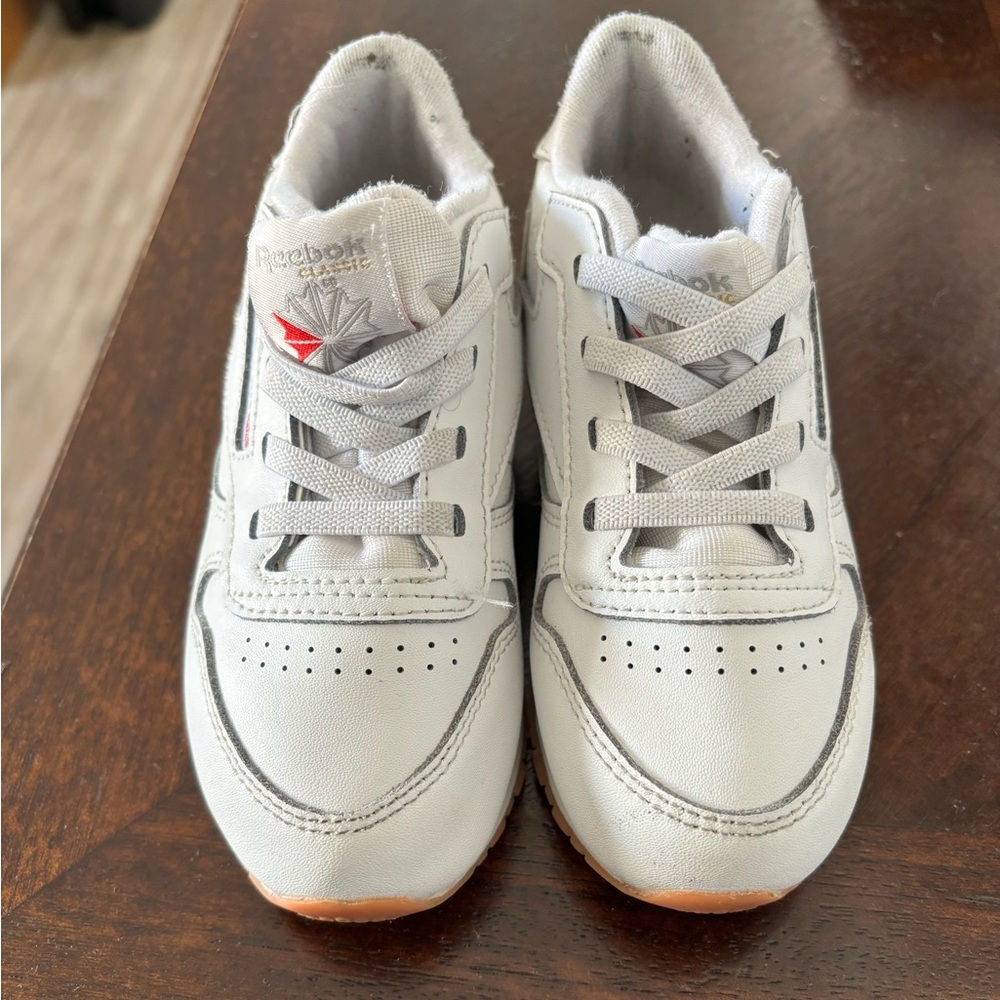 Toddler White Reebok